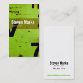 Art Tech Visitekaartje "Novelist Author Writer" (Voorkant / Achterkant)