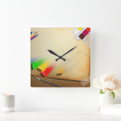 Art Thème Artistique Peintres Horloge murale (Maison)