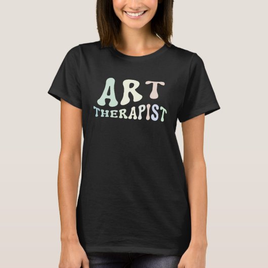 Art Therapist Teacher Artistic T-shirt (Voorkant)
