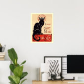 Art Tournee du Chat Noir Poster (Thuiskantoor)