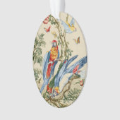 Art Tropical Antique de Perruche et de Papillon (devant)