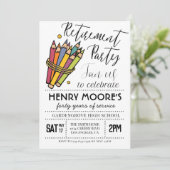 Art Uitnodiging voor opvoedingspartners (Staand voorkant)