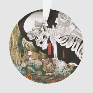 Art Ukiyo-e vintage de Kuniyoshi : Spectre de sque