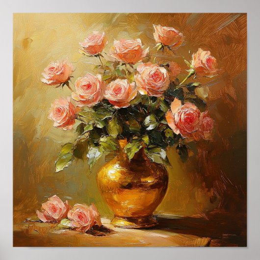 Art unique de la rose pour la décoration intérieur (Devant)