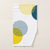 Art urbain abstrait moderne, simple, minimal et te (Serviette à main)