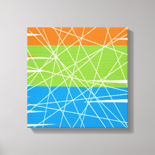 Art. van het Canvas van het midden van de eeuw het Afdruk