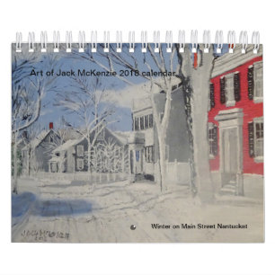 Art van Jack Mckenzie 2018 Agenda Kalender