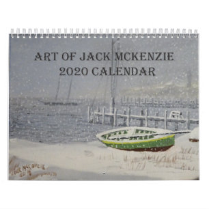 Art van Jack Mckenzie 2020 Agenda Kalender