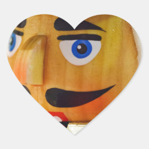 Art. van Kerstmis van het Ontwerp van het Hart Sticker