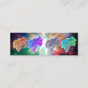 Art van Micheal Dragons Business Book Mark Kaart Mini Visitekaartje