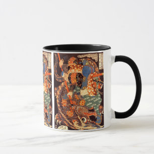 Art. van Musashi Kuniyoshi van Miyamoto het Mok