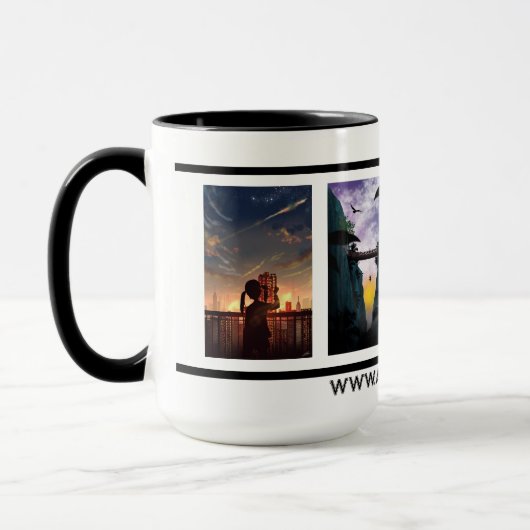 Art van Richie Portfolio Mok (Links)