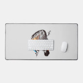Art vectoriel Zebra aux couleurs vives (Clavier et souris)