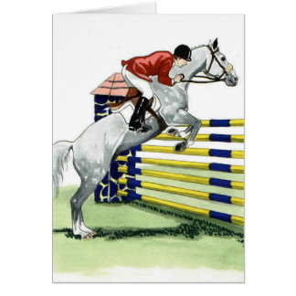 ART vertical bleu et jaune de Showjumping de