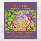 Art Vin Étiquette "Mighty Winemaker" (Étiquettes simples)