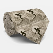 Art vintage - cravate de surfer (Roulé)