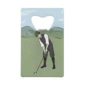Art vintage du golfeur V1 (Dos)