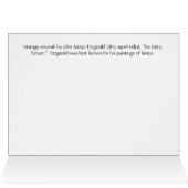 Art vintage - fée de sommeil, (Intérieur Horizontal (Haut))