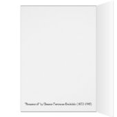 Art vintage - Femme "Rosamond" en rouge, (Intérieur (Gauche))