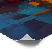 Art vintage France avec Vieux Poster (Coin)