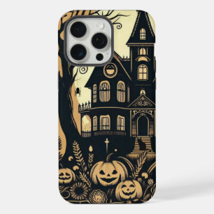 Art vintage joyeux Halloween
