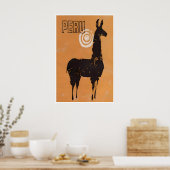 Art Vintage Pérou Impression Péruvienne Affiche de (Cuisine)