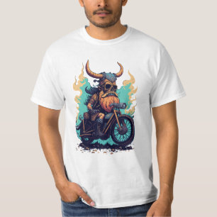 Art vintage Viking Monter à vélo T-shirt Mug