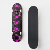 Art vinyle sur skateboard (Recto)