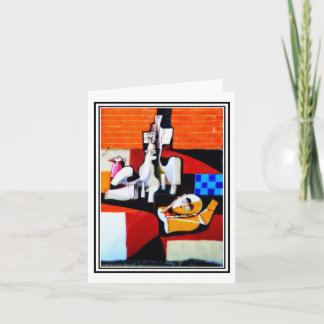 Art Wall at Orgosolo, Sardinië #10 Kaart