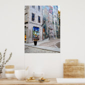 Art Wall in Quebec City Poster (Keuken)