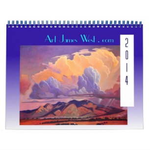 Art West 2014 Agenda! Fantastische wolken en wegen Kalender
