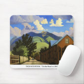 Art West-MOUSEPAD - Taos Mountain Muismat (Met muis)