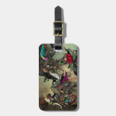 Art Whimsy Bagagelabel (Voorkant verticaal)