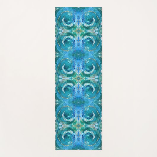 Art yoga mat -Positivity Spiral (Voorkant)