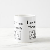 Artan périodique nom de table mug (Centre)