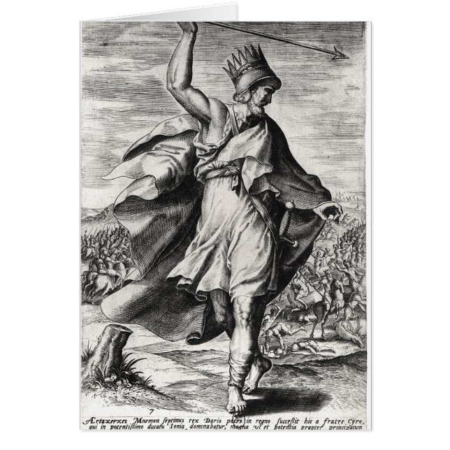 Artaxerxes II King of Persia (Voorkant)