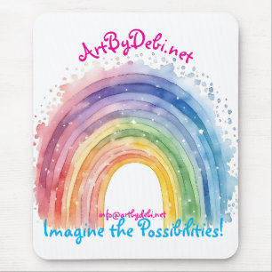 ArtbyDebi.net Rainbow Muismat