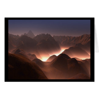 ARTCARD : mars-gloed: