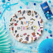 ARTCHER GELUKKIGE VERJAARDAG PAPIEREN BORDJE (Feest)