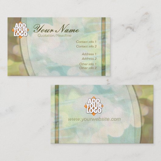 ArtCreatives-Visitekaartje Visitekaartje (Voorkant / Achterkant)