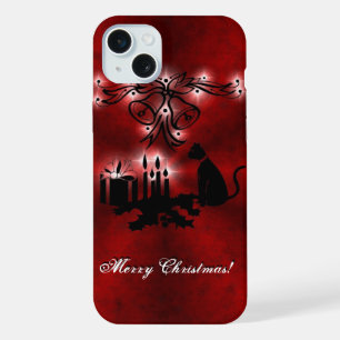 Artdeco de Noël avec chat noir