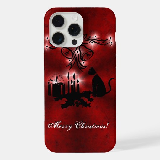 Artdeco de Noël avec chat noir (Verso)