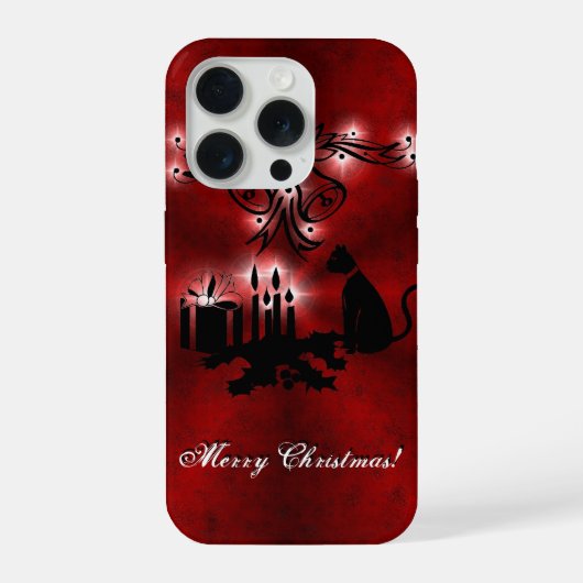 Artdeco de Noël avec chat noir (Verso)
