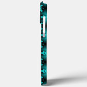 Artdeco Flowers in Retrostijl Case-Mate iPhone Case (Achterkant / Links)