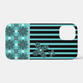Artdeco Flowers in Retrostijl Case-Mate iPhone Case (Achterkant (horizontaal))