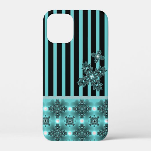 Artdeco Flowers in Retrostijl Case-Mate iPhone Case (Achterkant)