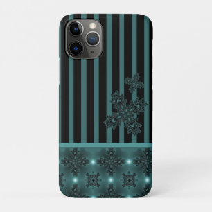 Artdeco Flowers in Retrostijl iPhone 11 Pro Hoesje