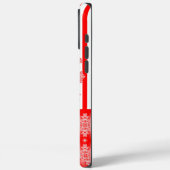 Artdeco Flowers in Retrostijl Case-Mate iPhone Case (Achterkant / Links)