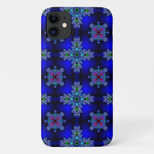 Artdeco Flowers in Retrostijl Case-Mate iPhone Case (Achterkant)
