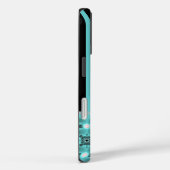 Artdeco Flowers in Retrostijl Case-Mate iPhone Case (Achterkant / Rechts)